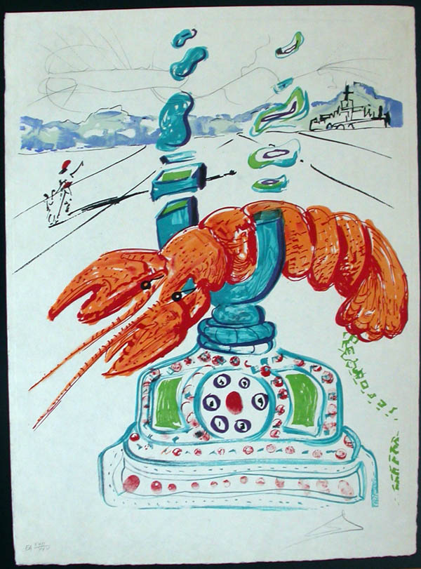 Salvador Dali - Imagination and Objects of the Future - Biological Garden