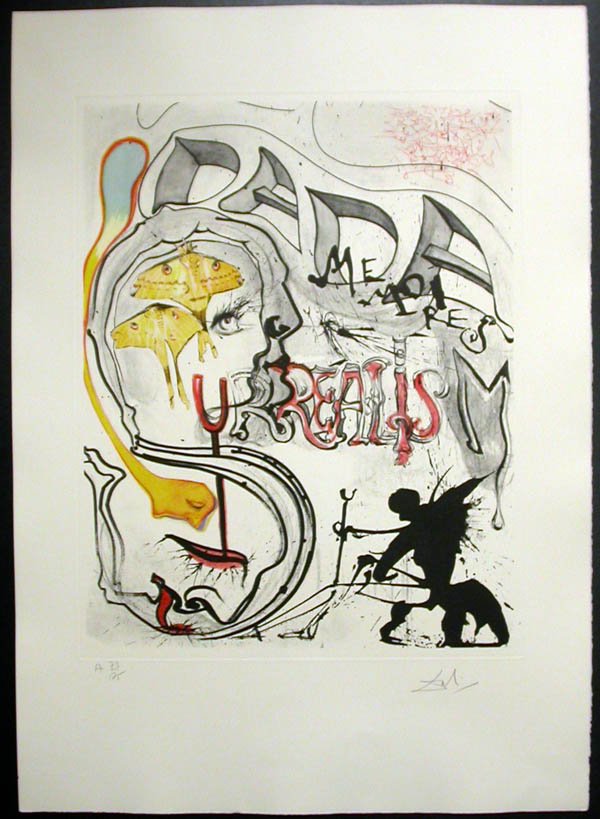 Salvador Dali - Memories of Surrealism - Angel of Dada Surrealism