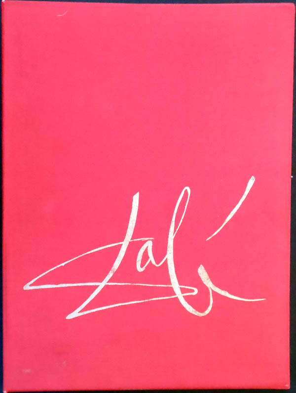 Salvador Dali - Les Amours Jaunes, The Golden Loves - Portfolio Cover