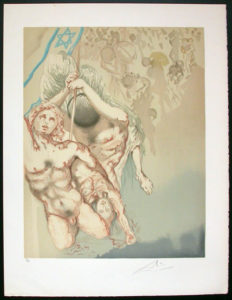 Salvador Dali - Individual Aliyah Lithographs for Sale - We Shall Go Up at Once