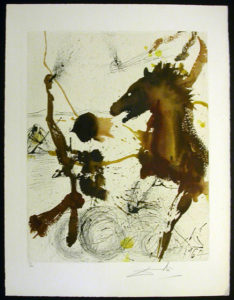 Salvador Dali - Individual Aliyah Lithographs for Sale - The Pioneers of Israel