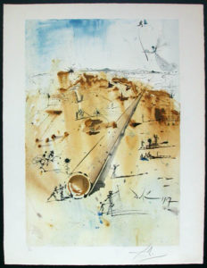 Salvador Dali - Individual Aliyah Lithographs for Sale - The Land From the Start