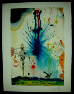 Salvador Dali - Individual Aliyah Lithographs for Sale - The Land of Milk and Honey