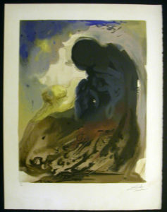 Salvador Dali - Individual Aliyah Lithographs for Sale - A Voice is Heard in Ramah