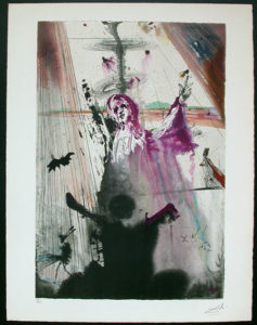 Salvador Dali - Individual Aliyah Lithographs for Sale - I have set before thee
