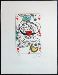 Salvador Dali - Playing Cards - Playing Cards Hearts