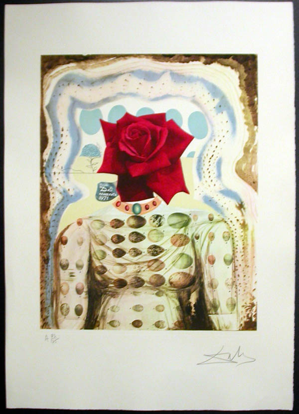 Salvador Dali - Memories of Surrealism - Surrealist Flower Girl