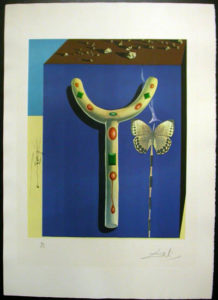 Salvador Dali - Memories of Surrealism Individual Photoliths - Surrealist Crutches