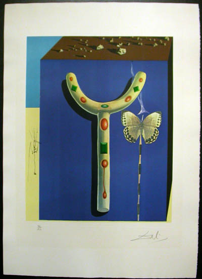 Salvador Dali - Memories of Surrealism Individual Photoliths - Surrealist Crutches