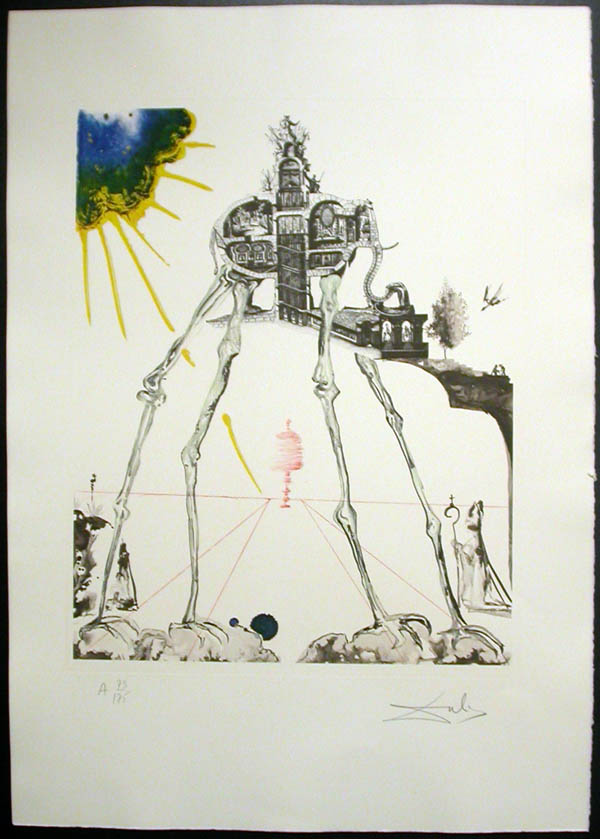 Salvador Dali - Memories of Surrealism - Space Elephant