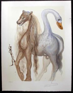 Salvador Dali - Dalinean Horses - Le chimere d'Horace