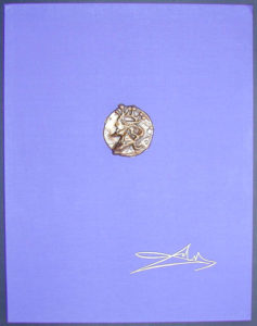 Salvador Dali - Our Historical Heritage - Portfolio Case
w/medal