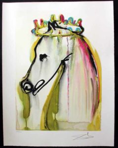 Salvador Dali - Dalinean Horses - Le Cheval Caligula