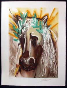 Salvador Dali - Dalinean Horses - Le Cheval du Printemps