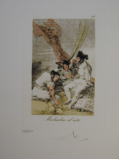 Salvador Dali - Les Caprices de Goya - 11.jpg