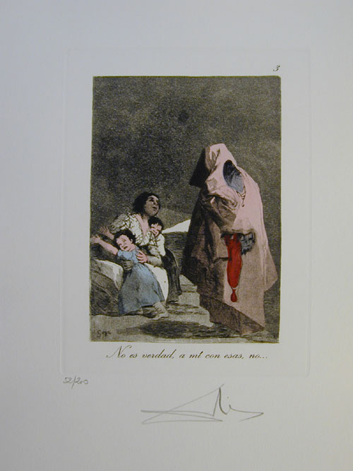 Salvador Dali - Les Caprices de Goya - 3.jpg