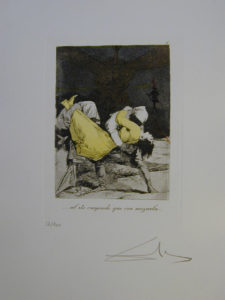 Salvador Dali - Les Caprices de Goya - 8.jpg