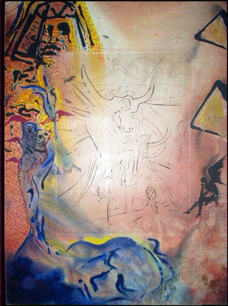 Salvador Dali Dream of Moses is availalbe as part of the book.