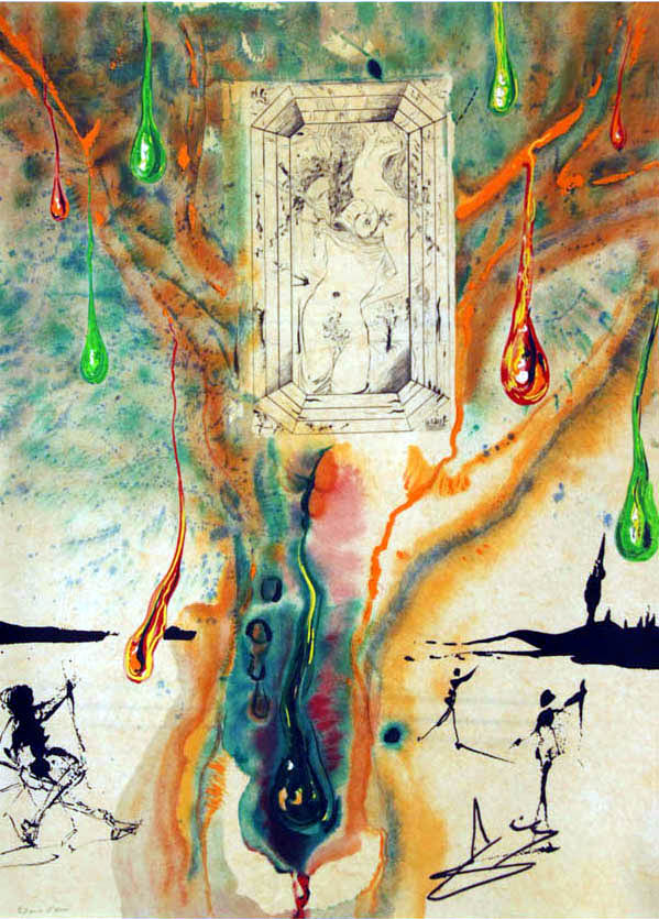 Salvador Dali - Alchimie des Philosophes - The Emerald Table