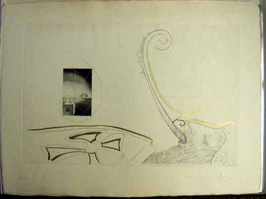 Salvador Dali - Dix Recettes d'Immortalite - Epitaphe d'immortalite