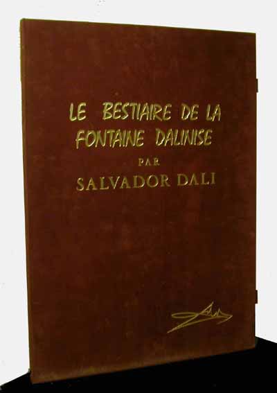 Salvador Dali - Le Bestiaire de La Fontaine - Portfolio Case
