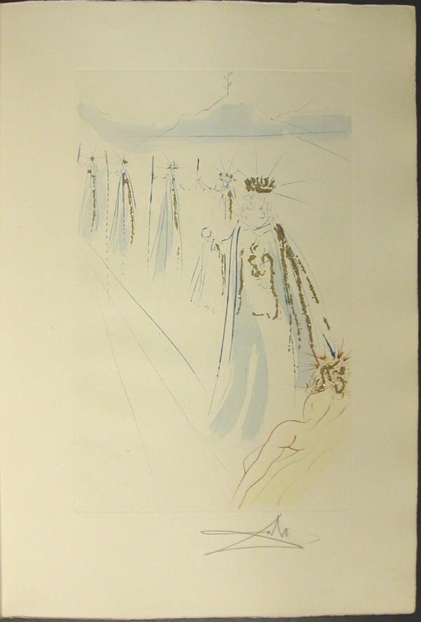 Salvador Dali - Song of Songs of Solomon - The King's Train