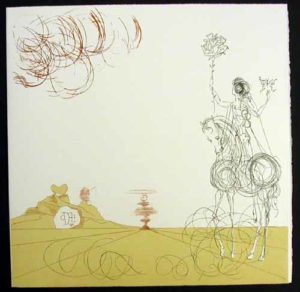 Salvador Dali - Neuf Paysages - Tourbillon-Spirale