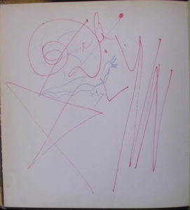 Salvador Dali - Dali by Max Gerard - Original drawing