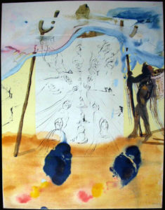 Salvador Dali - Moise et Monotheisme - Transfer of Traditions