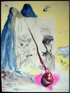 Salvador Dali - Moise et Monotheisme - The Tear of Blood