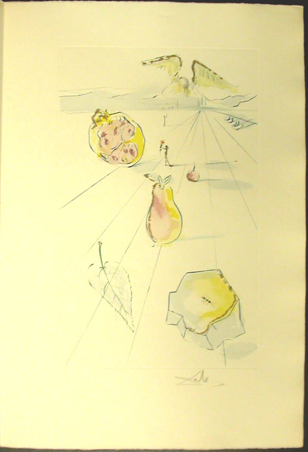 Salvador Dali - Song of Songs of Solomon - The Fruits of the Valley