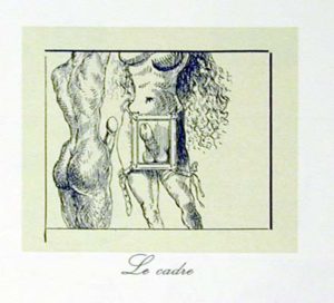 Salvador Dali - Les Metamorphoses Erotiques - Le Cadre