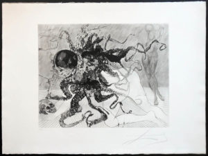 Salvador Dali - The Mythology - Medusa