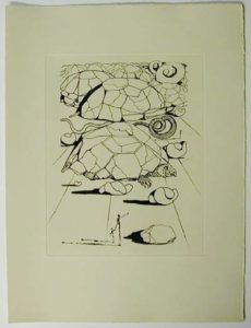 Salvador Dali - Poemes de Mao-tse-toung - The turtle