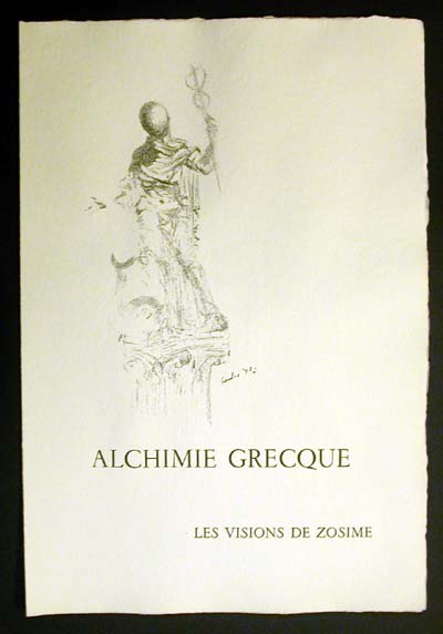 Salvador Dali - Alchimie des Philosophes - Serigraph, c