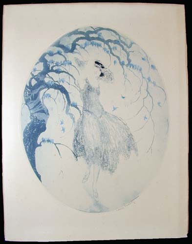 Louis Icart Bluebirds