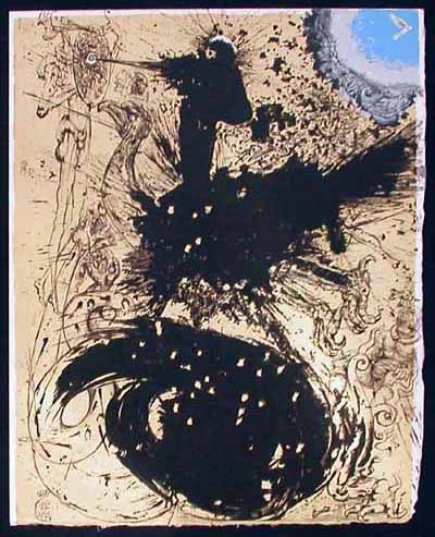Salvador Dali - Pages choisies de Don Quichotte de la Mancha - The Visions
