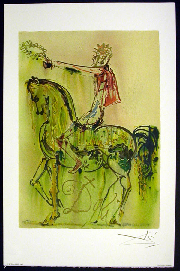 Salvador Dali - Les Chevaux de Dali - Roman Horse