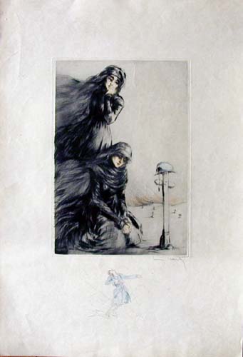 Louis Icart Those Who Cry