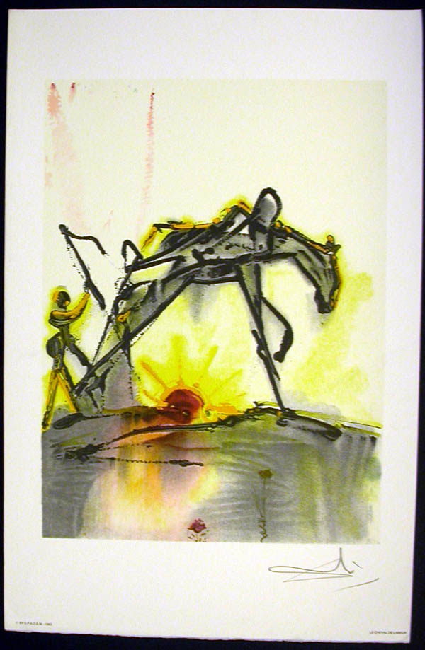 Salvador Dali - Les Chevaux de Dali - Work Horse