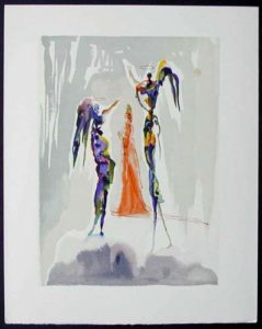 Salvador Dali - Divine Comedy - The Angels of the Empyrean