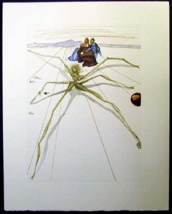 Salvador Dali - Divine Comedy - Arachne