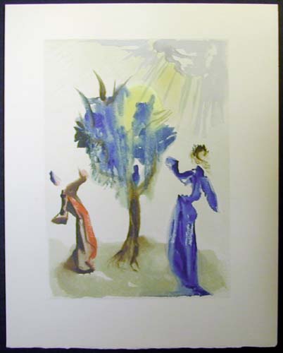 Salvador Dali - Divine Comedy - The Tree of Punishment