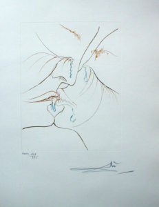 Salvador Dali - Paradise Lost - Le Baiser (The Kiss)