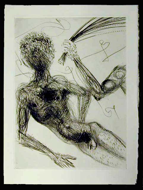 Salvador Dali - La Venus aux Fourrures - La Femme au Fouet
(The Woman with a Whip)