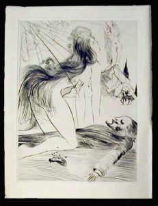 Salvador Dali - La Venus aux Fourrures - La Femme a Genou
(The Kneeling Woman)