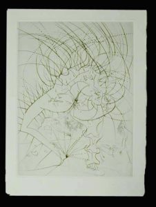 Salvador Dali - La Venus aux Fourrures - La Femme - Feuille
(Lady - Leaf)